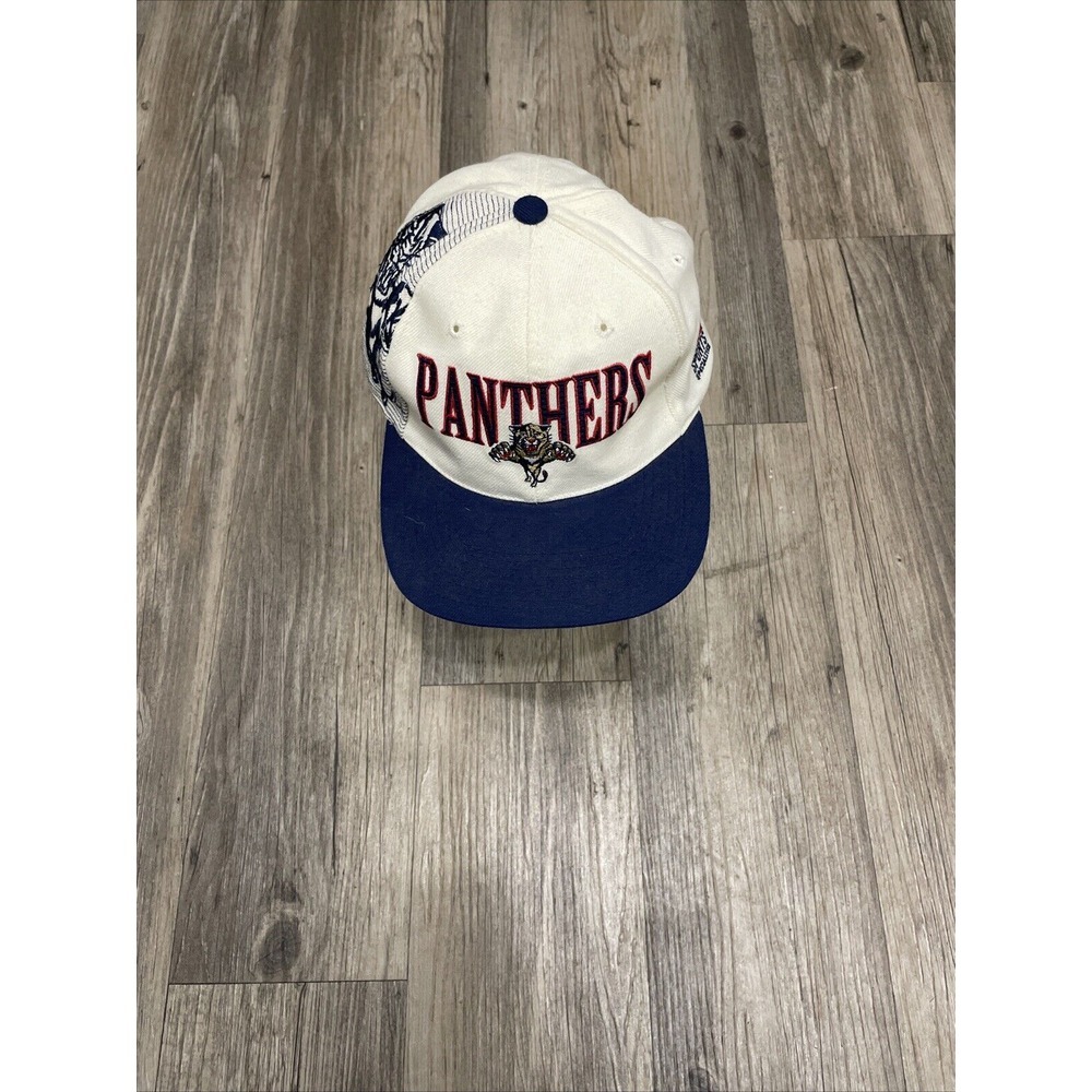 RARE Sports Specialties Florida Panthers Snapback White NHL Hockey Vintage Lazer